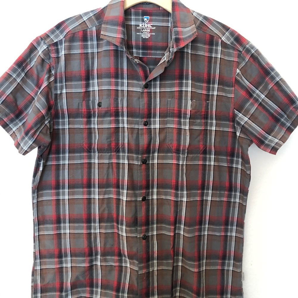 Men’s Short Sleeve button up